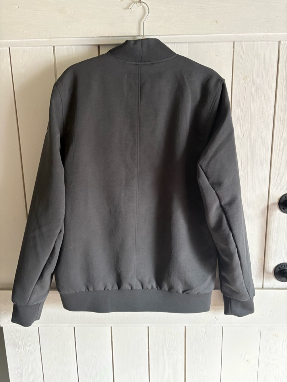 NFL Gray Jacket with Blue and Red Buffalo Logo - Picture 5 of 5